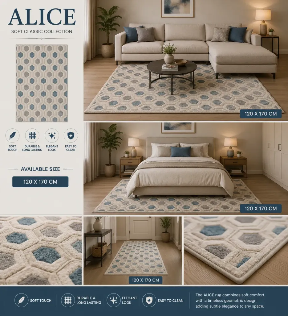 [5090OH9W] ALICE 120 X170 CM