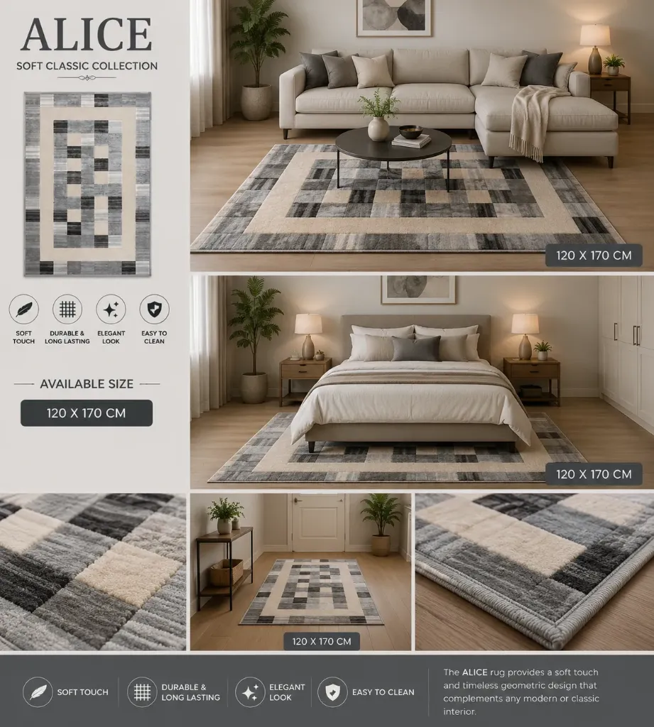 [85001OH9H] ALICE 120X170 CM