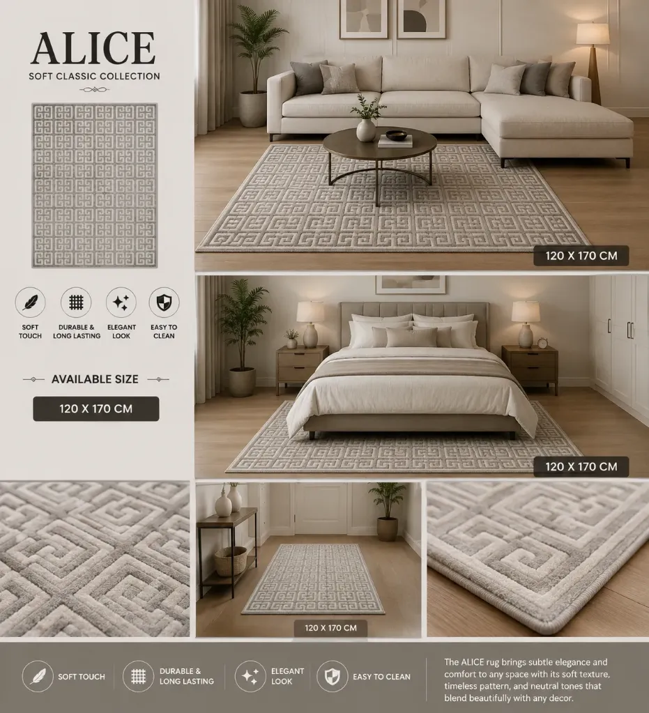 [8020/OH9 I] ALICE 120X170 CM