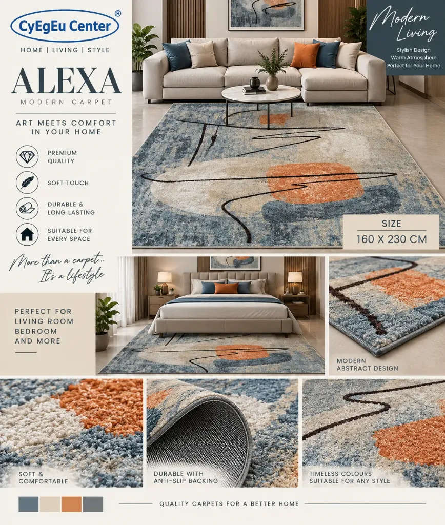 [55001/WQ3 Z] Alexa 160 x230 CM
