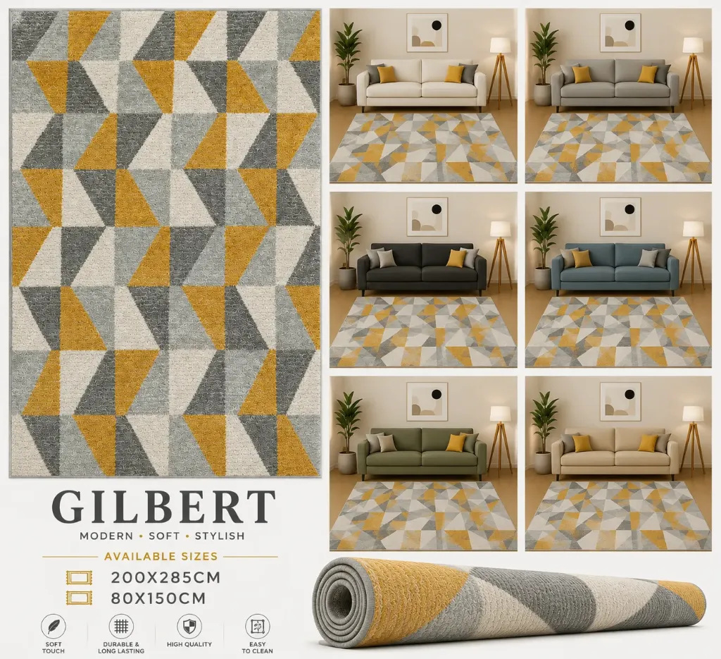 [54270] Gilbert Carpet 80x150cm