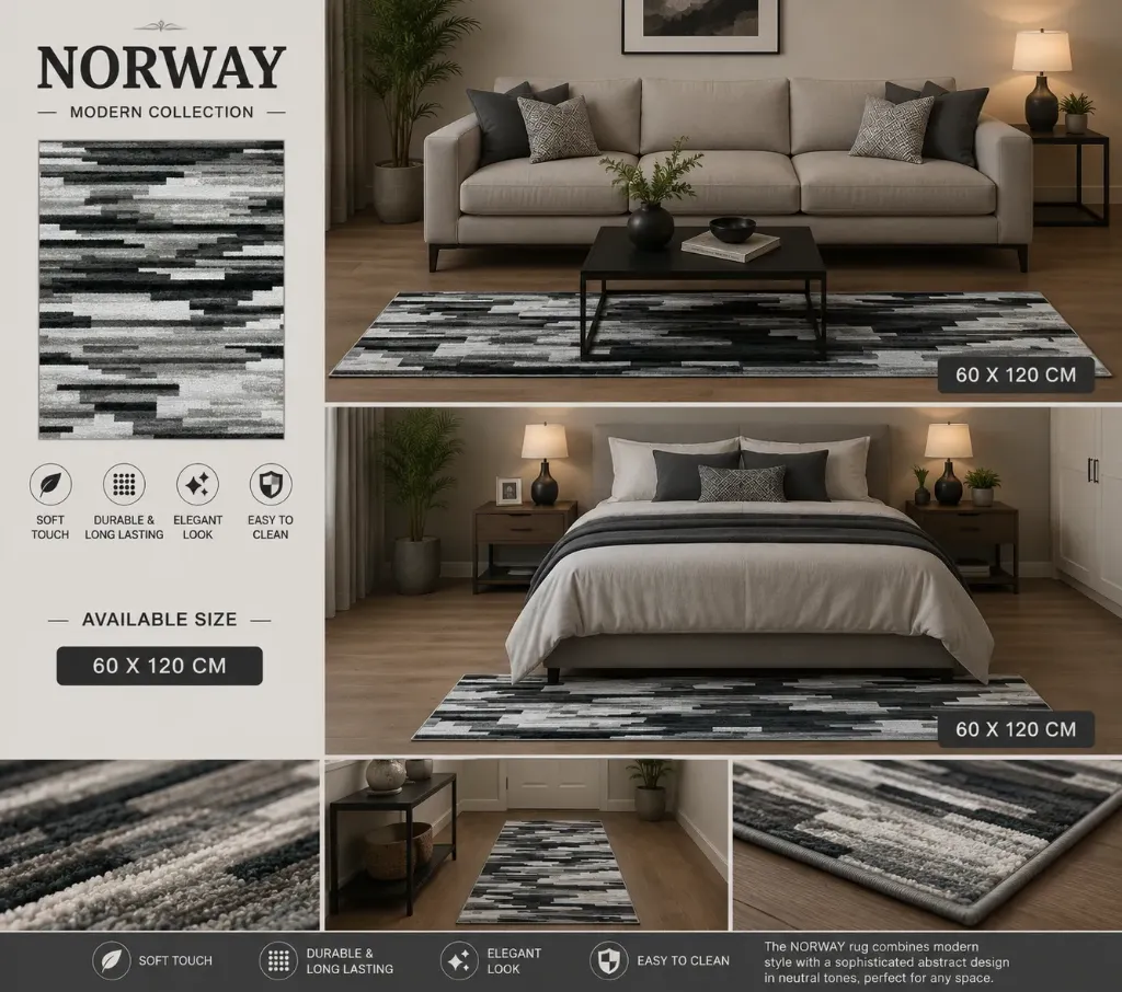 [6152/KS2 E] NORWAY 60 X120 CM
