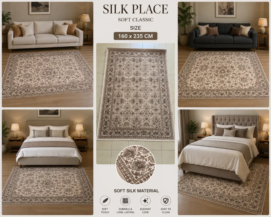 [5436] Silk Palace CARPET 160 X 235 CM