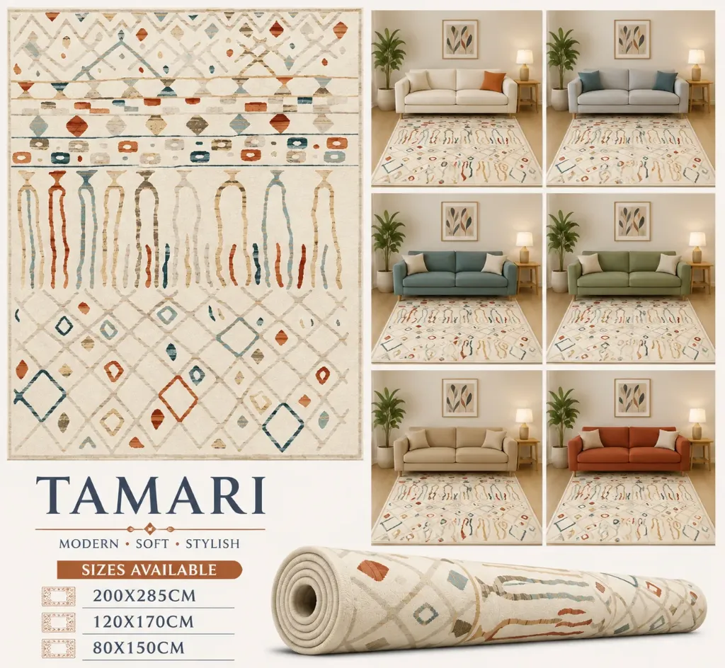[5429] Tamari Carpet 80 x150cm