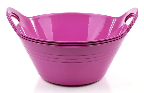 [5301] Plastic Tub with Handle / Small 970ml