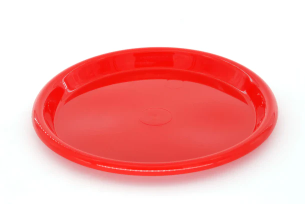 [99050] Big Round Plate assorted colors/ Large 8.5