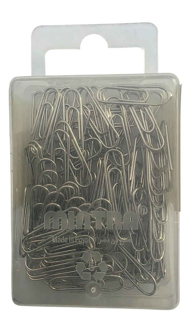 [94351] PAPER CLIPS  23 mm  - Silver  (100PCS)