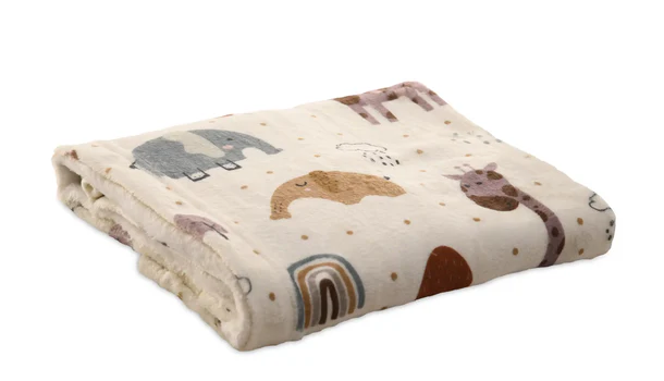 [9590] Baby Printing Microfiber Blanket 100x75cm-