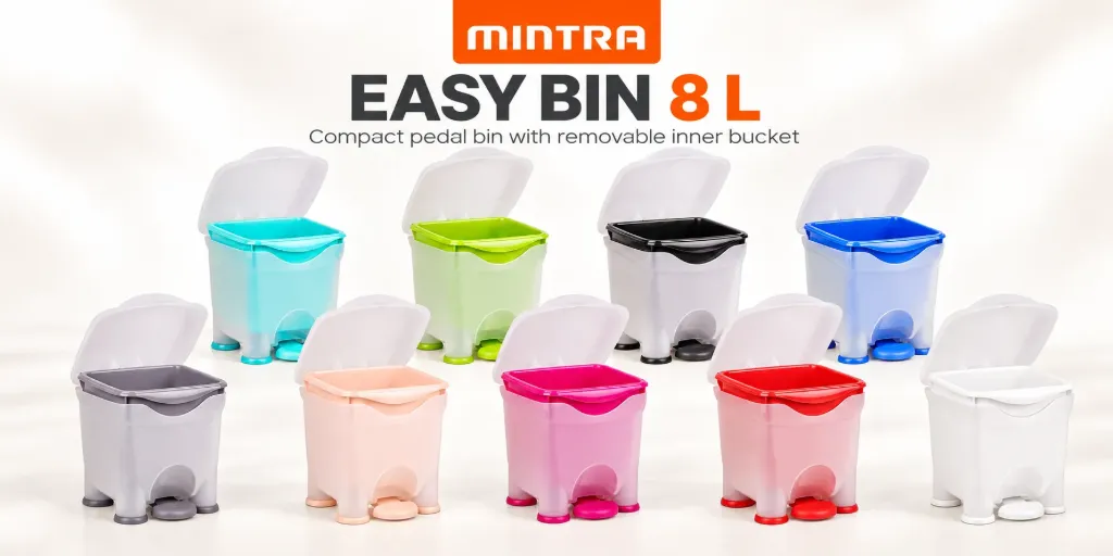 [4812] Easy bin 8L Assorted