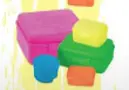 [5637] Lunch box Set of 5 ( 1 box2L + 1 box1.4L + 1 box400mL + 1 box150mL + 150ml Round )