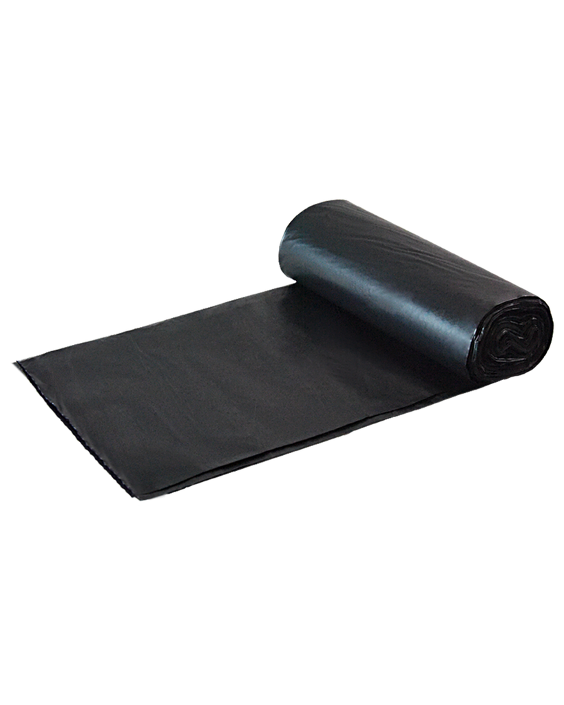 [4371] Black SACHET Garbage  (75x80) 56LT 20bag/ROLL with string (25Roll/box)