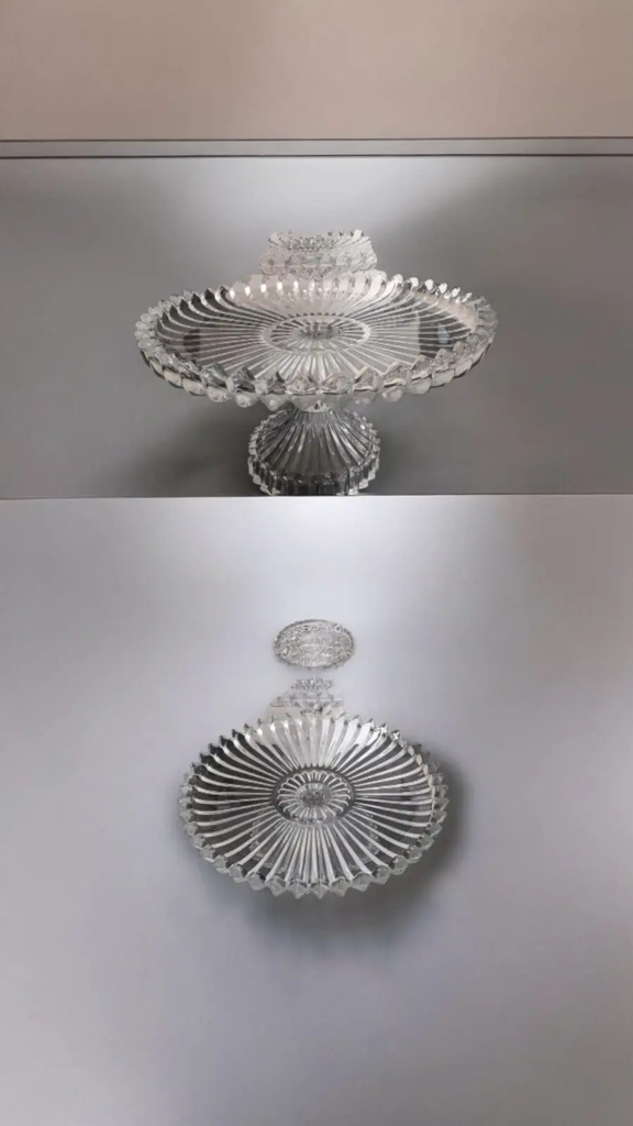 [9133] Brasilia Gateau plate -4/1 -Full Fit- Tray Gift Box