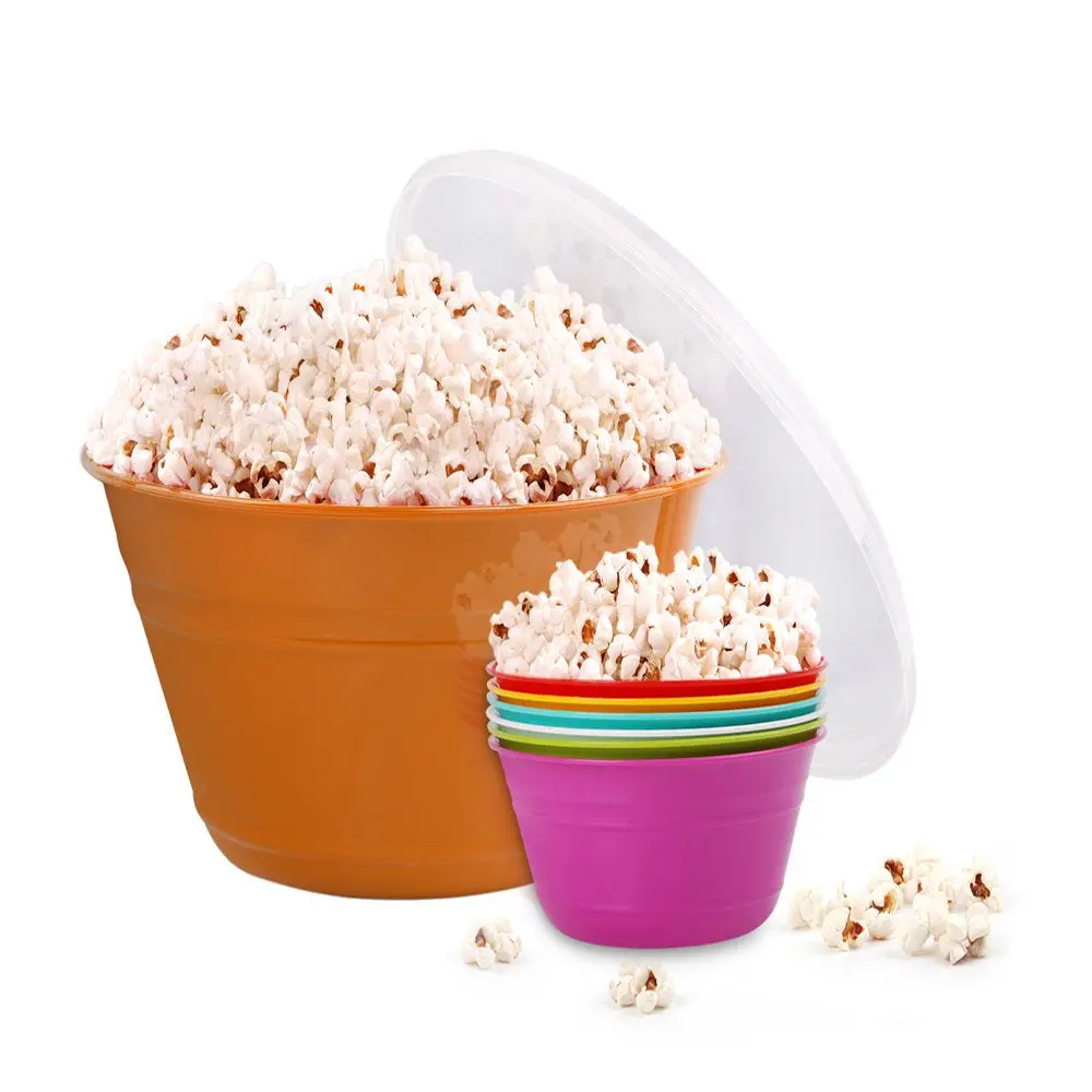 [9030] Popcorn preservation Box ( 1 Large + 6 Small )