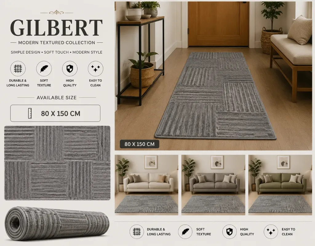 Gilbert 80x150 cm